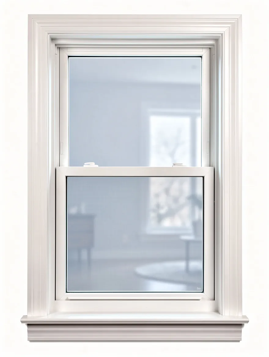 Premium double-hung replacement window